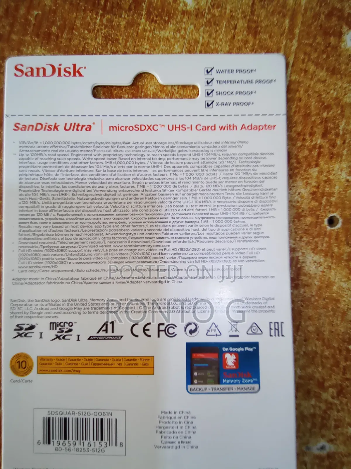Micro Memory Card 512gb