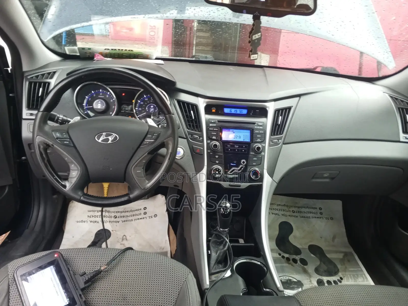 Hyundai Sonata 2012 Blue