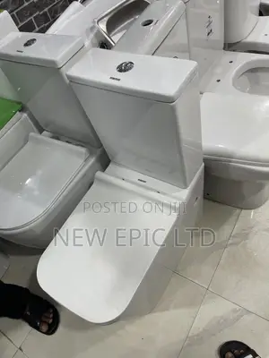 Executive Square Toilet Seat With Basin