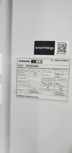 Samsung Side-by-Side Refrigerator