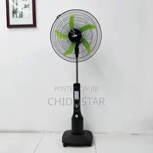 Iwin Rechargeable 18” Standing Fan – Iw-8068 Solar Fan