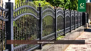 Wrought Iron Fence