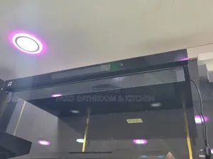 Under-Cabinet Matte Black Kitchen Range Hood