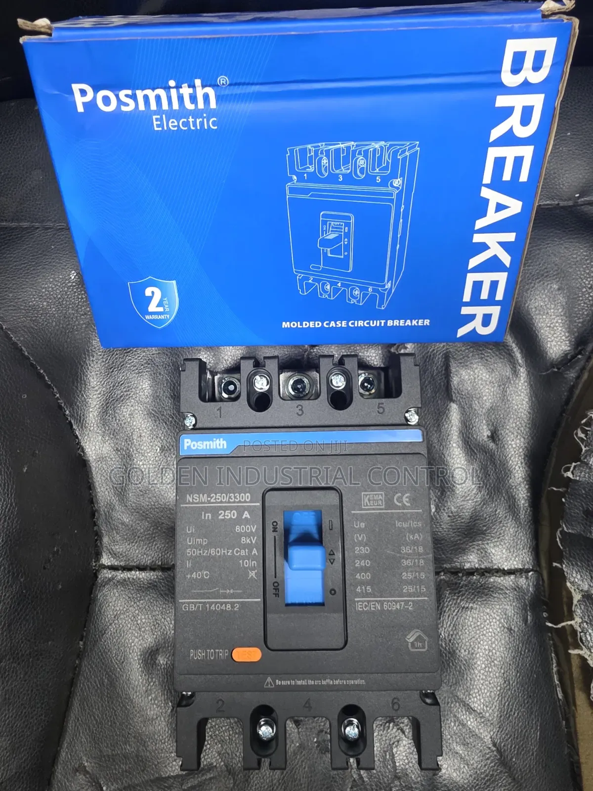 250a 3pole Posmith Breaker
