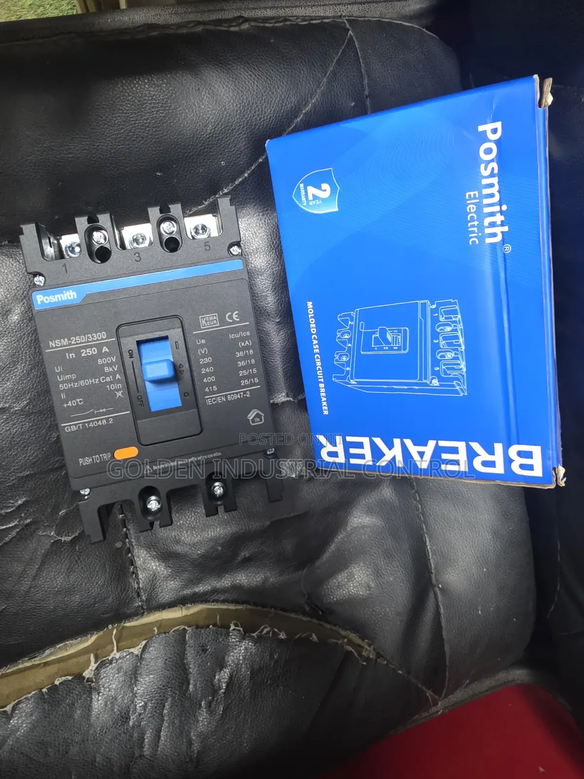 250a 3pole Posmith Breaker