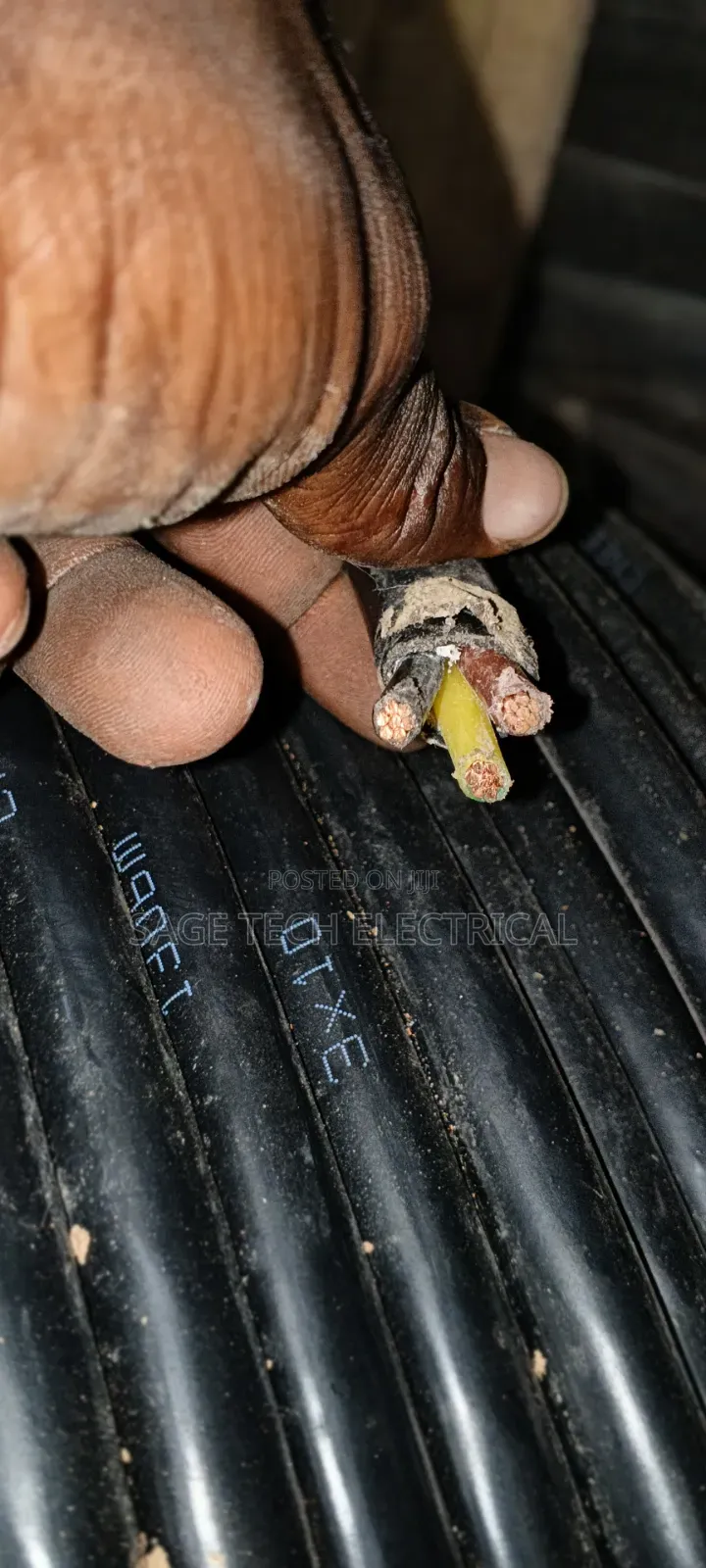 10mm 3core PVC PVC Armoured Cable