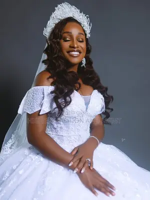 Elegant Off-shoulder Ball Gown