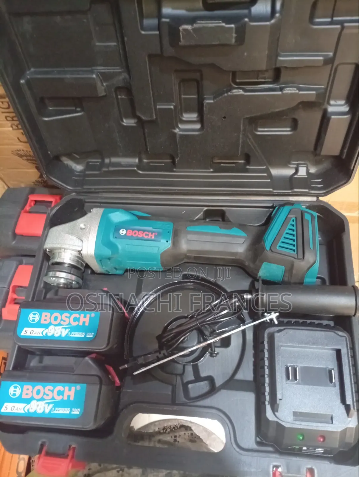 5" Bosch Cordless Grinder Machine 98v Battery