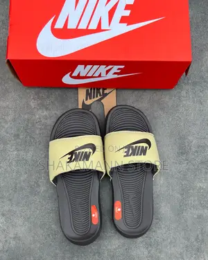 Original Nike Slides Gold