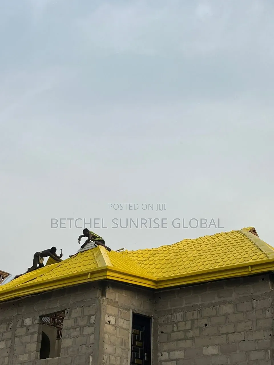 Long Span Aluminum Yellow Color