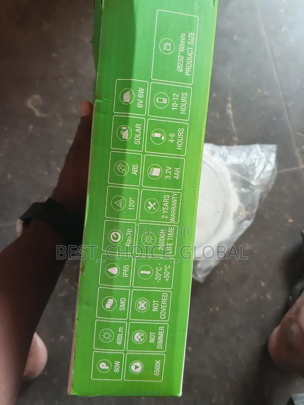 Solar Ceiling Light 60w