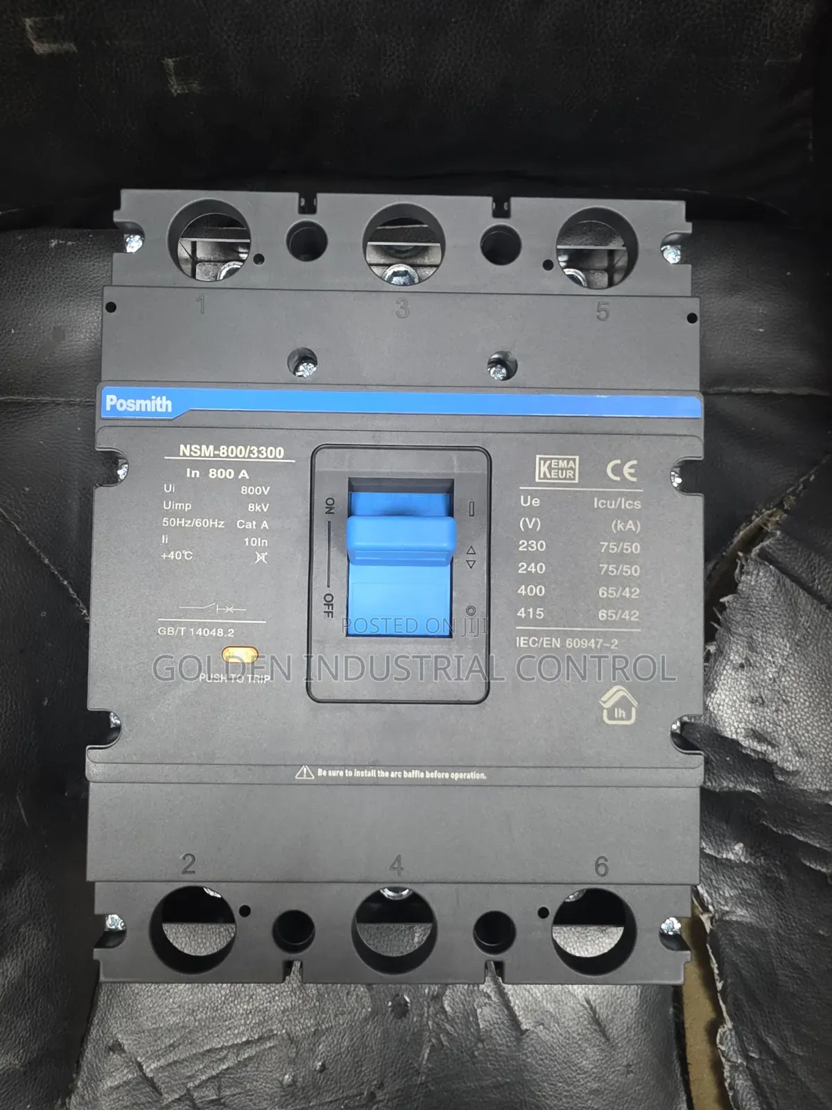 800a 3pole Posmith Breaker