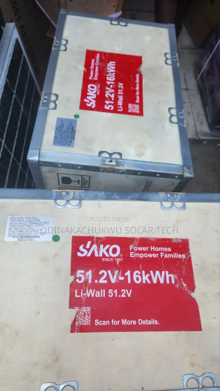 16kwh Sako Lithium Battery