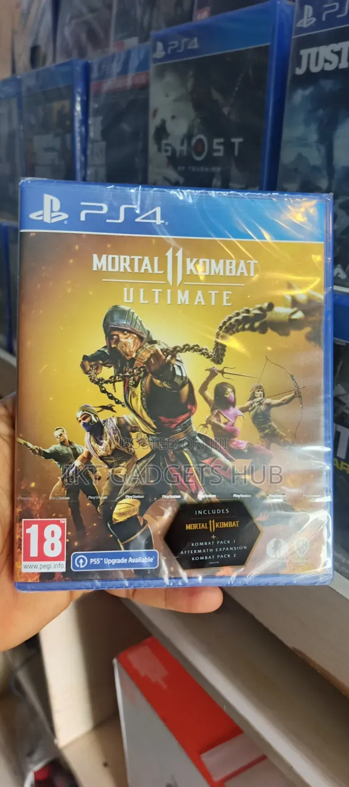Used Ps4 Mortal Kombat Ultimate