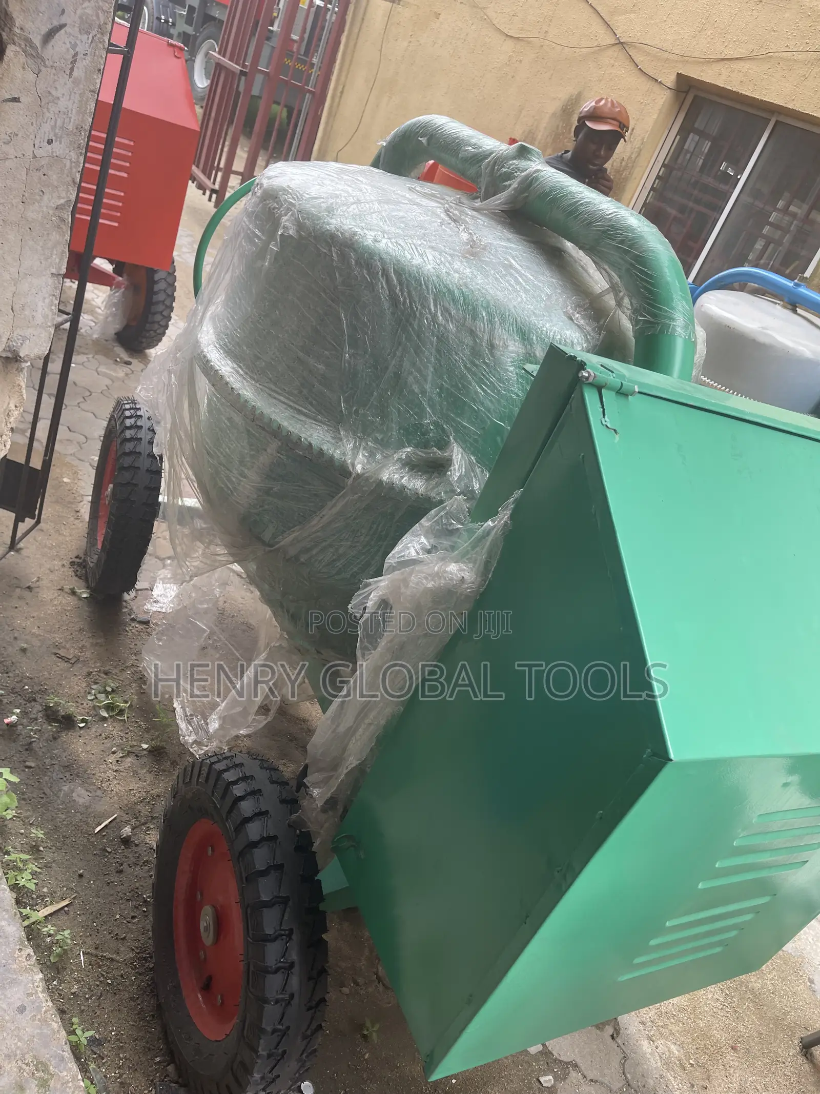 600litres Air Cooled Engine Concrete Mixer Machine