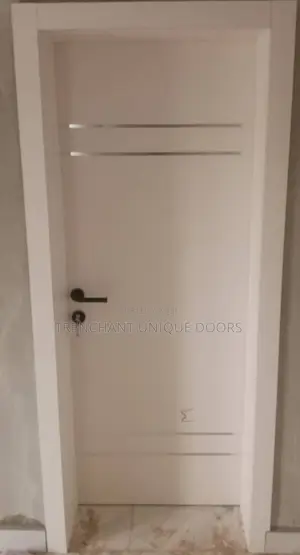 HDF Door With Aluminum Crome