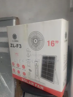 Solar Fan Zl Shadal 16inch