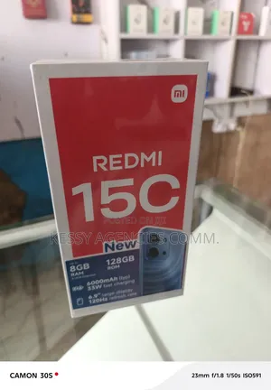 New Xiaomi Redmi 15C 4G 128 GB Blue
