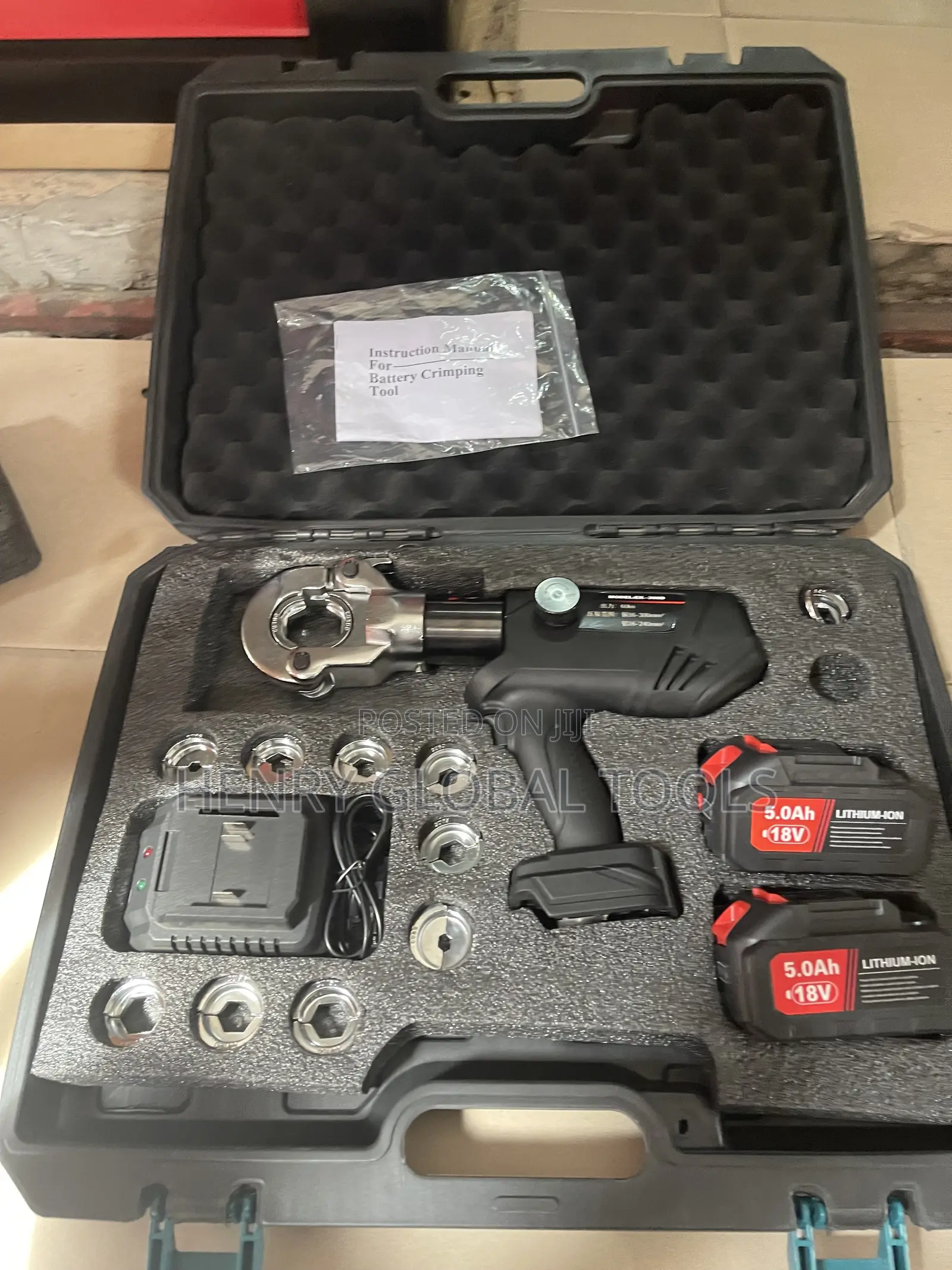 16mm-300mm Battery Hydraulic Crimping Tools Machine