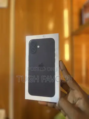 New Apple iPhone 16 256 GB Black