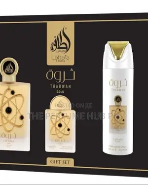 Lattafa Thresh Gold Gift Set Boxed