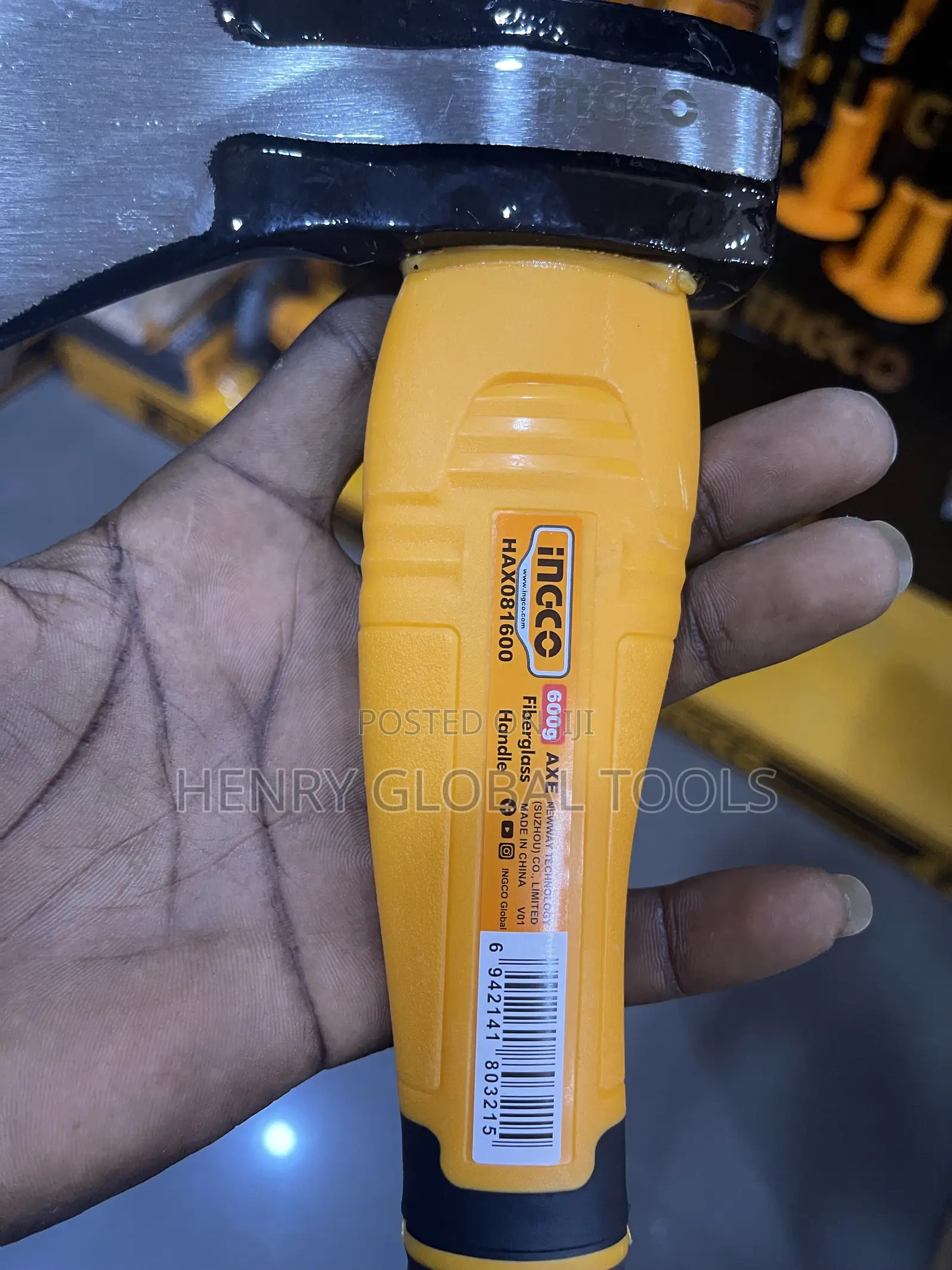 600g Ingco Heavy Duty Industrial Axe