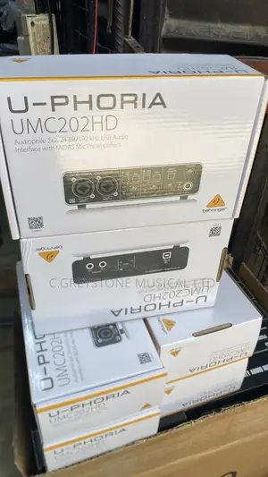 Sound Card Umc202hd Behringer
