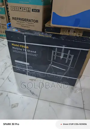 Fd580 Rolling Tv Stand for Home Office