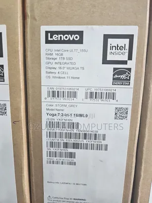 New Laptop Lenovo 16GB Intel Core Ultra 7 SSD 1T
