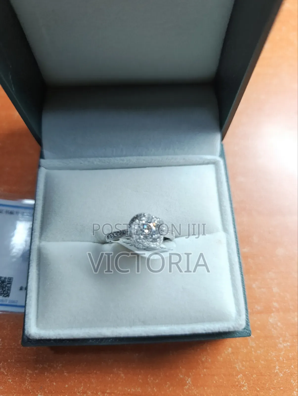 Monzonite Engagement Ring
