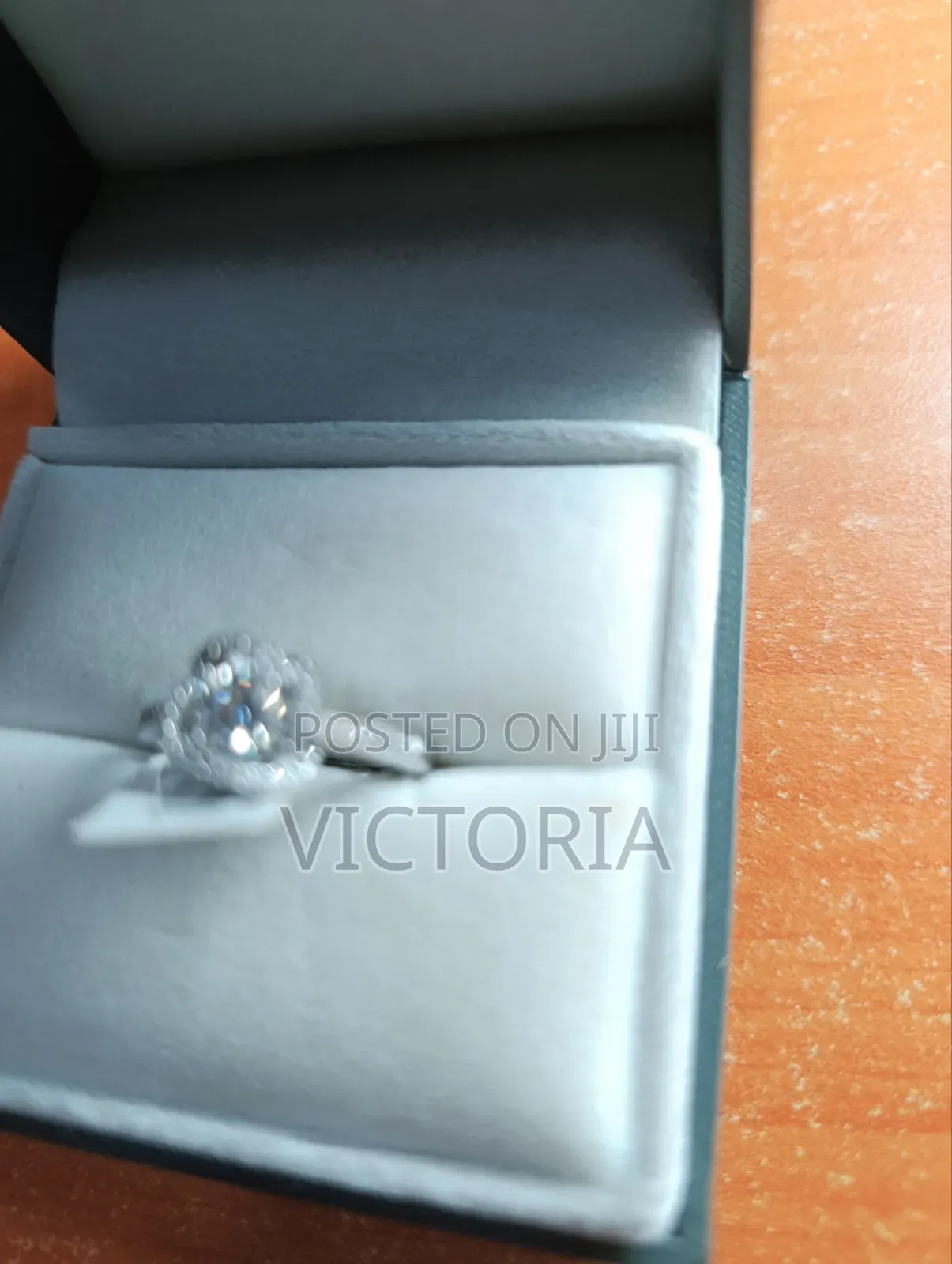 Monzonite Engagement Ring