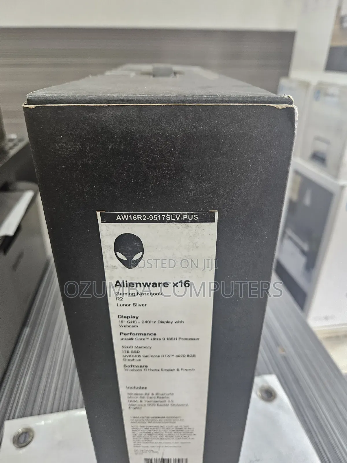New Laptop Alienware X16 R2 32GB Intel Core Ultra 9 SSD 1T