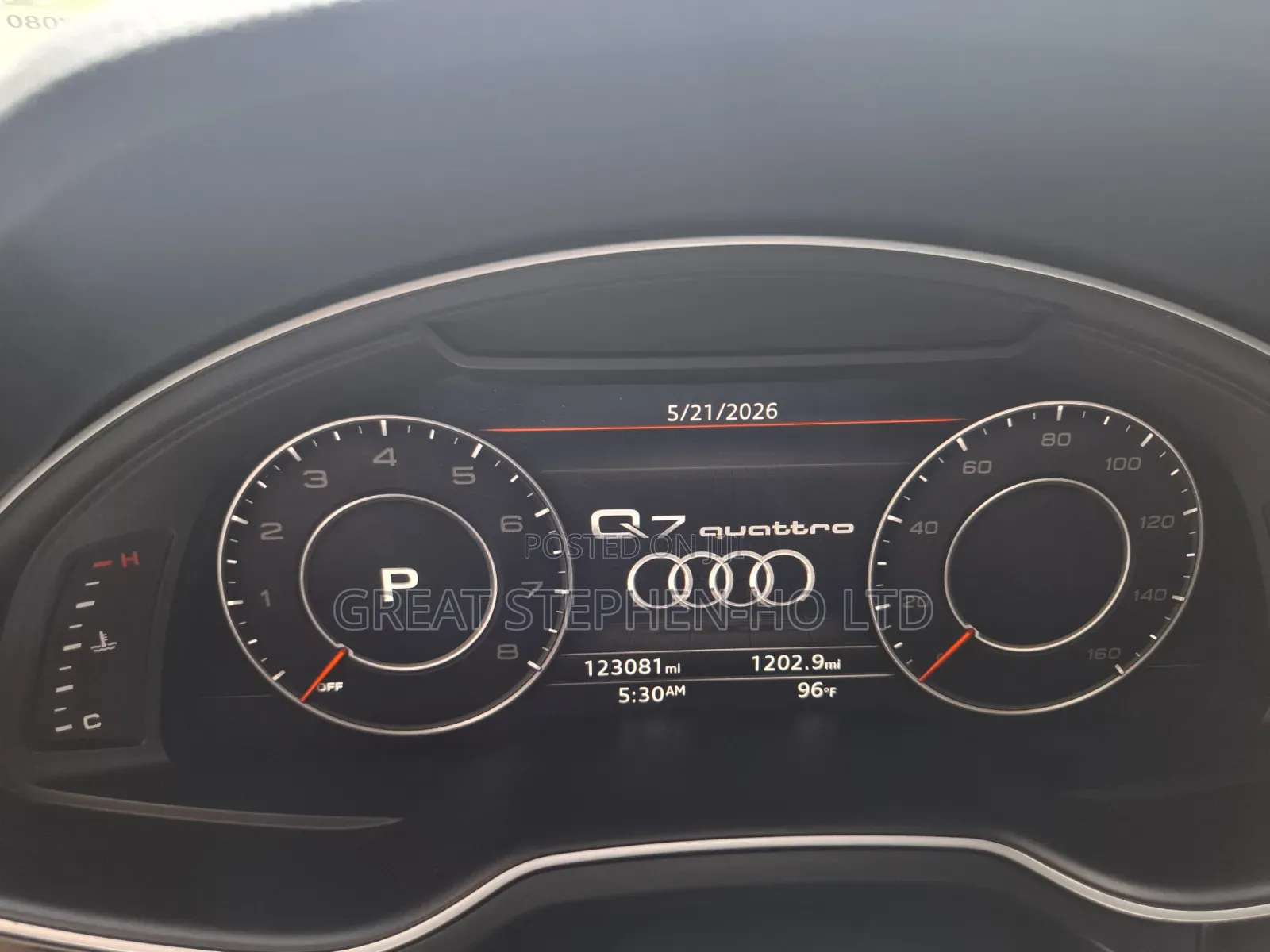 Audi Q7 2016 Black