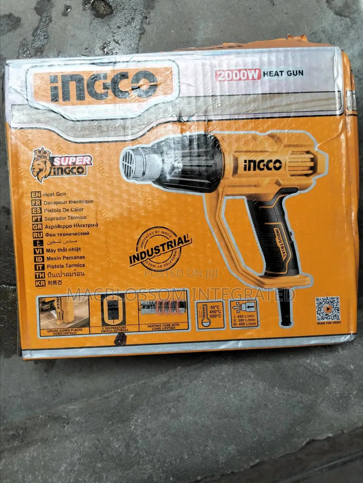 Heating Gun 2000w