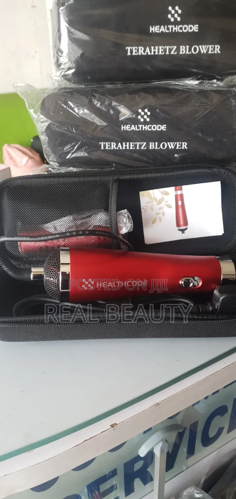 Terahertz Blower + Ganoderma Spore Capsules – Premium Therapy Set