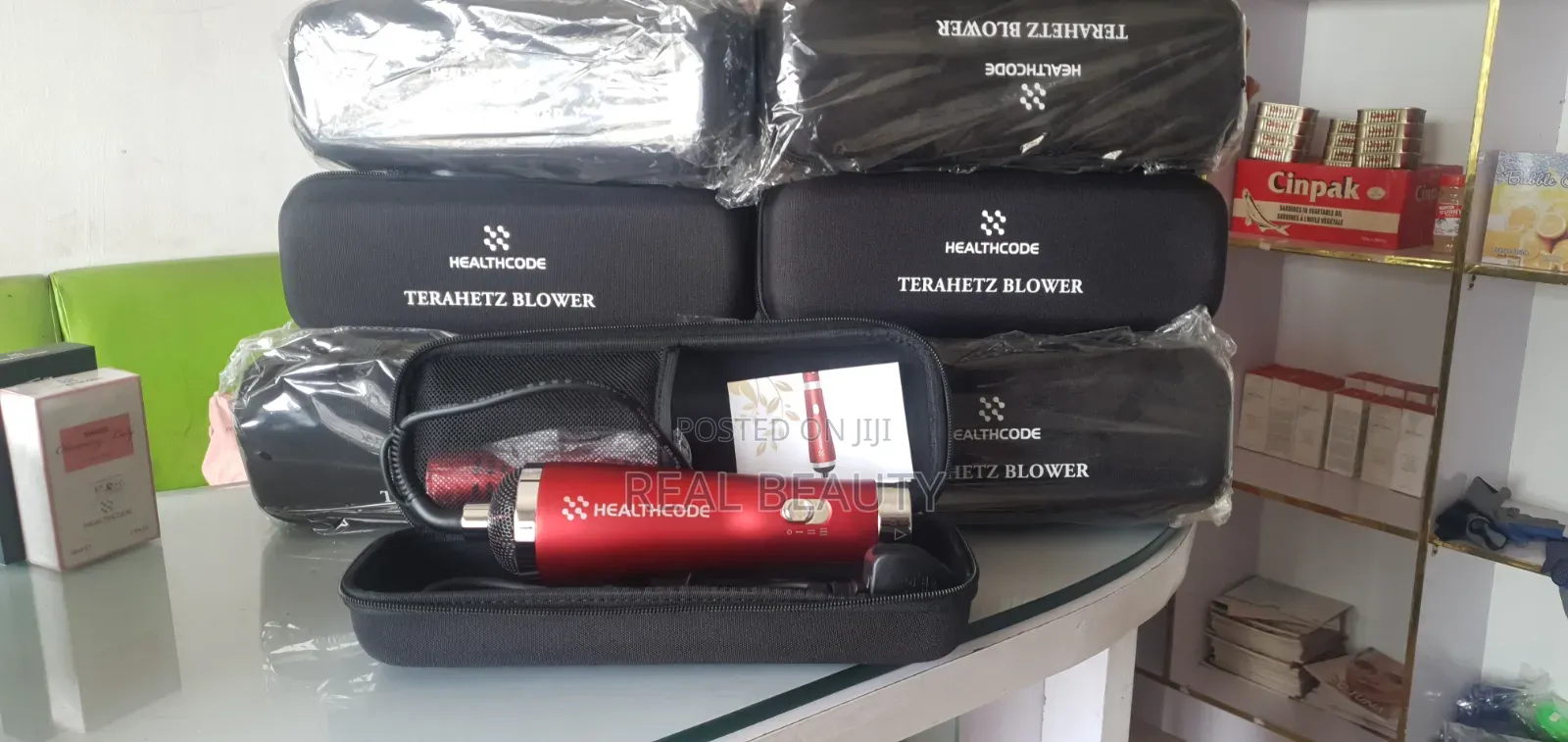 Terahertz Blower + Ganoderma Spore Capsules – Premium Therapy Set