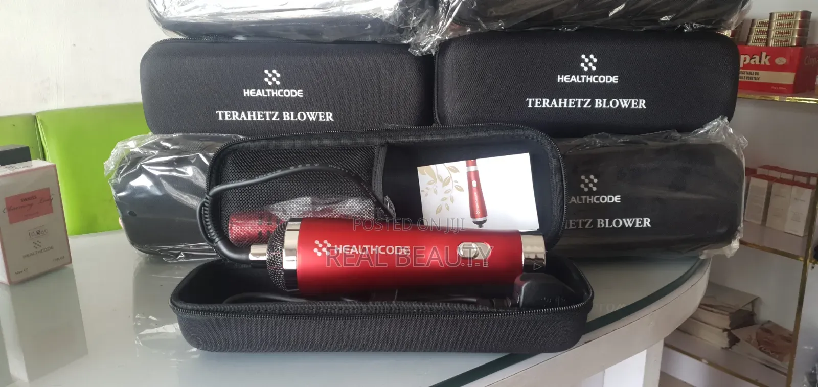 Terahertz Blower + Ganoderma Spore Capsules – Premium Therapy Set