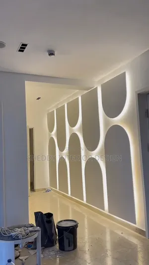 Modern Home Designs: Wall Designs, Gypsum Board Ceiling, Tv Console