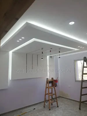 Modern Home Designs: Wall Designs, Gypsum Board Ceiling, Tv Console
