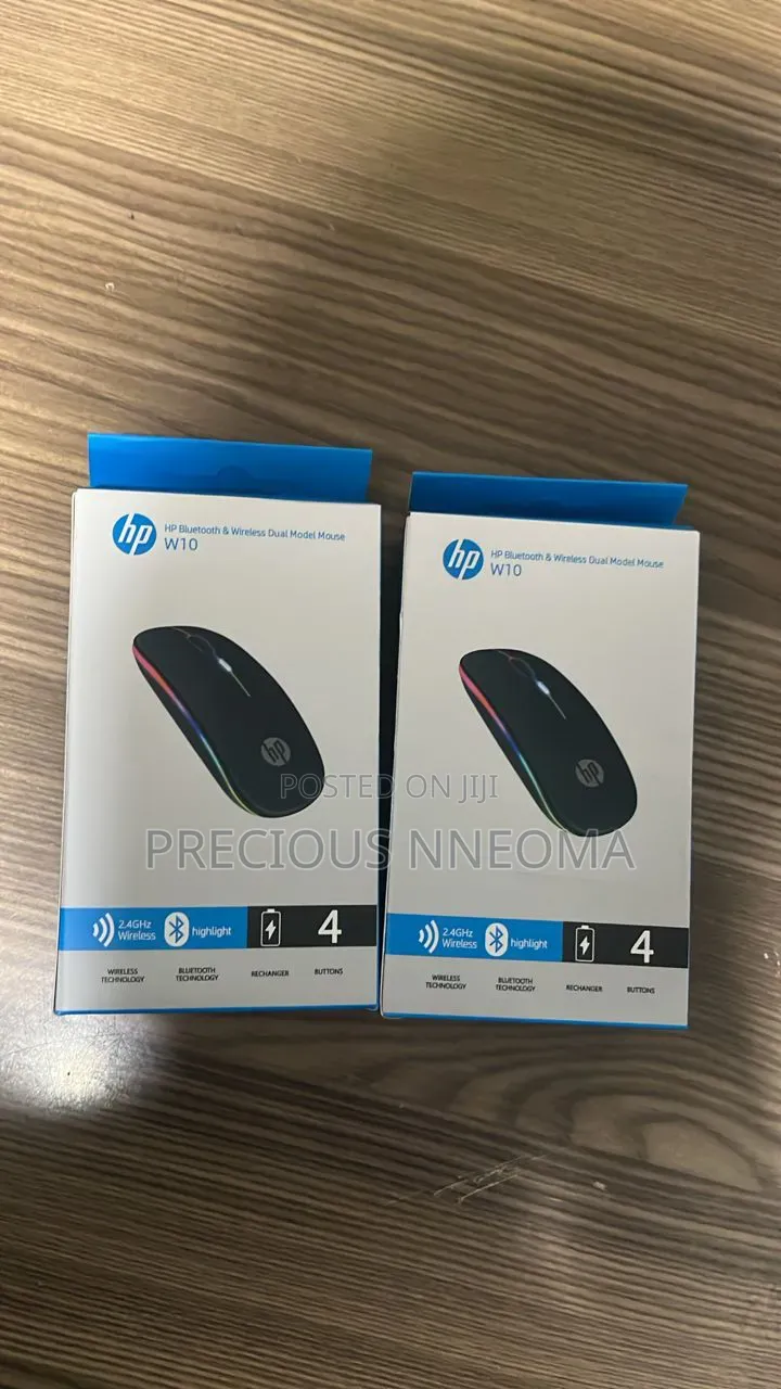 Bluetooth Rechargeable Mouse, Hp W10 and Logitech M150