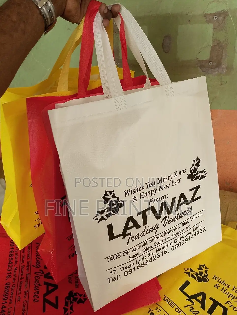 Drawstring Nylon and Nylon Bags
