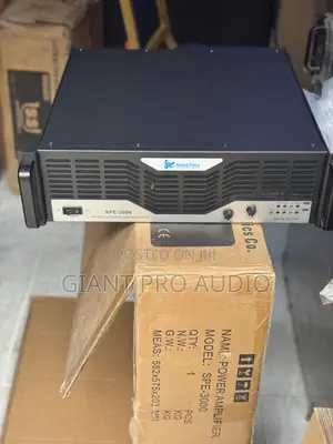 Spe -3000 Sound Piece 3000 Watt Power Amplifier