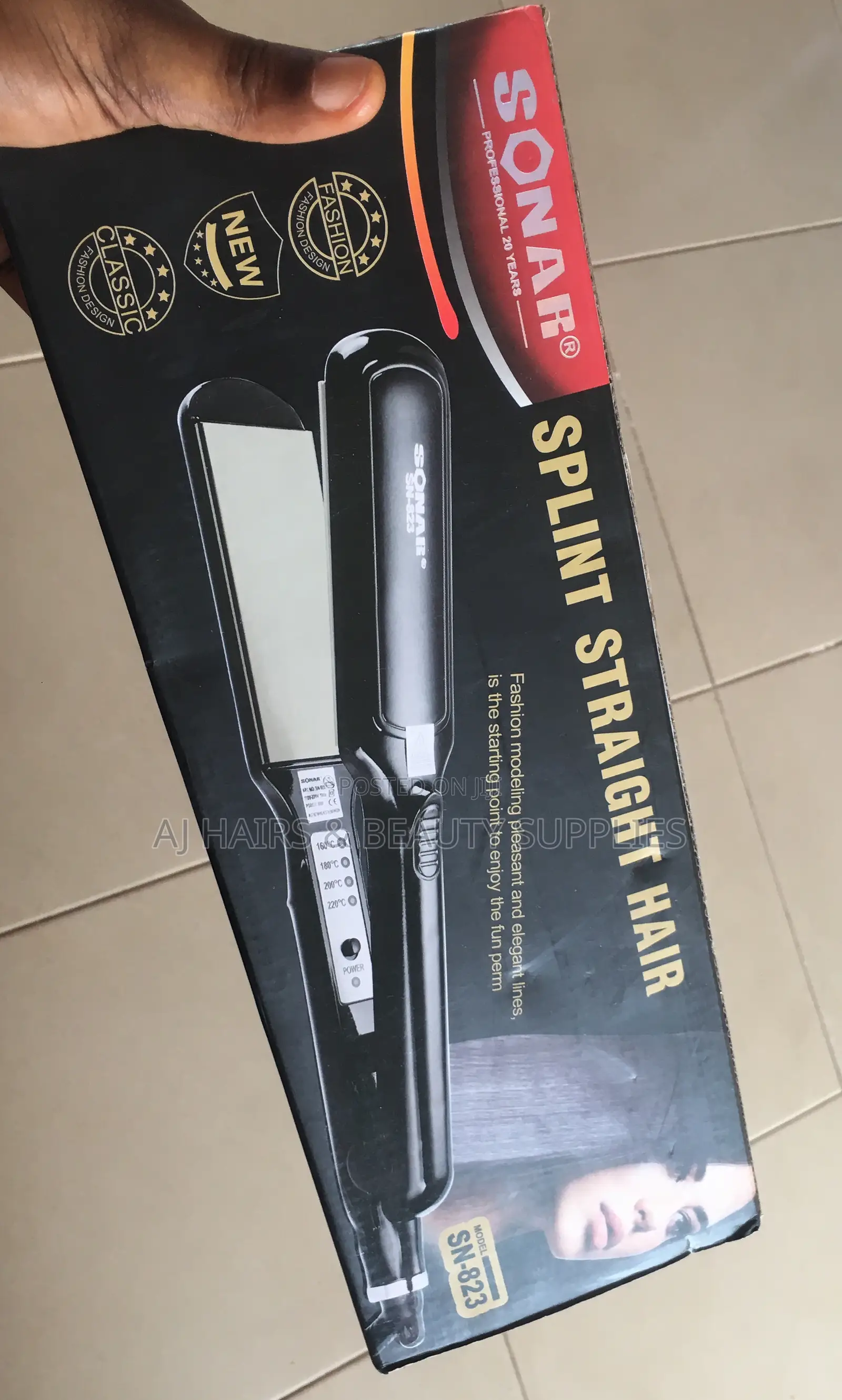 Sonar Hair Straightener