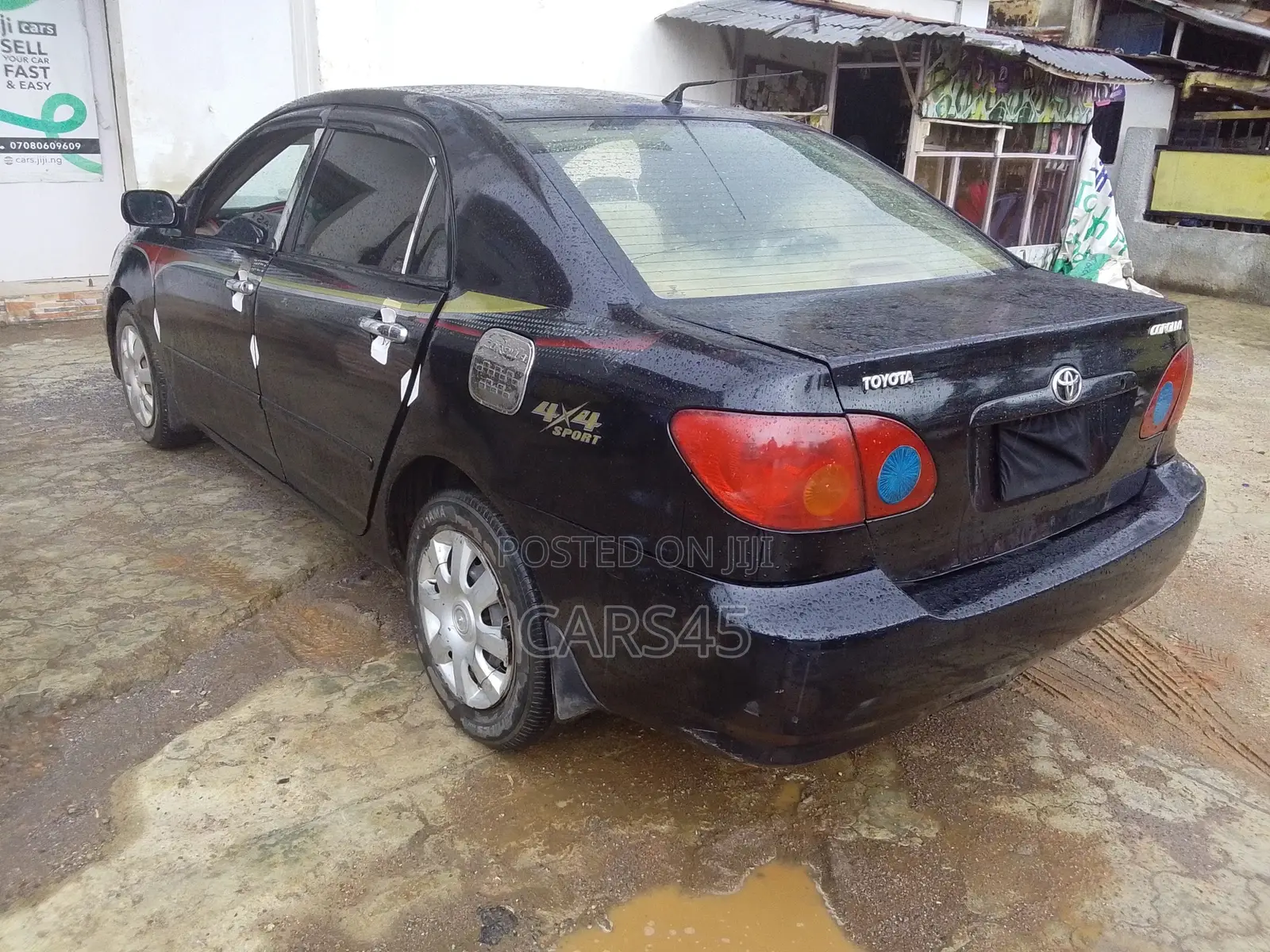Toyota Corolla 2004 Black