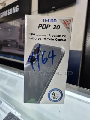New Tecno Pop 20 64 GB Black