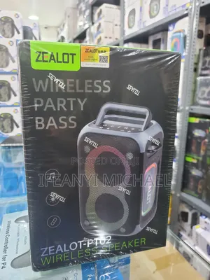 Zealot Pt02 60w High Power Subwoofer Bluetooth Speaker