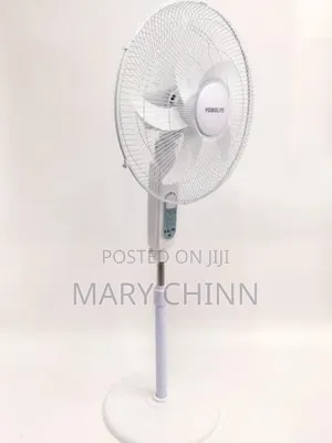 Yobolife Fan 18 Inches Rechargeable Lasts 10hrs on Level1 Free Solar