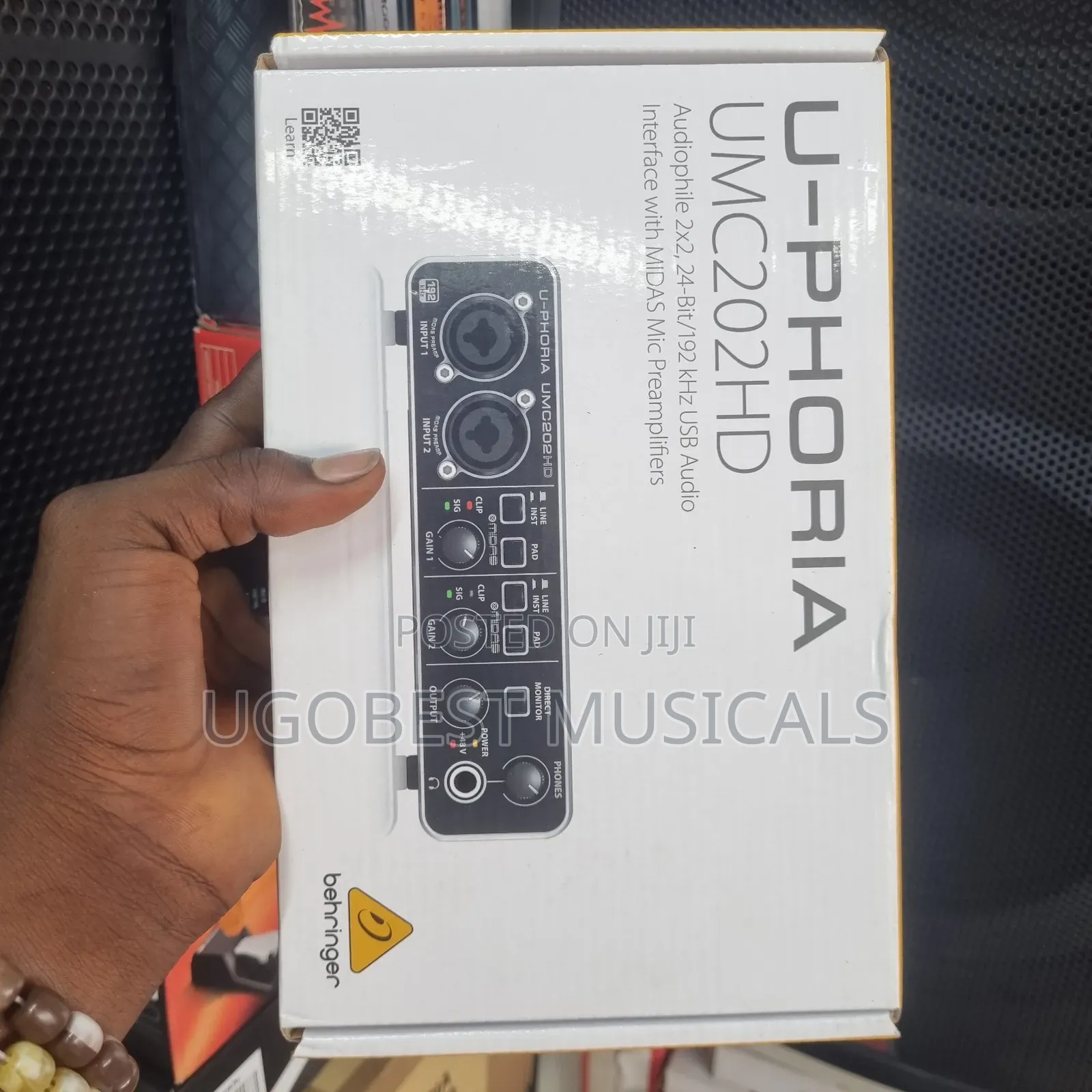 Behringer U-phoria Umc202hd Usb Audio Interface
