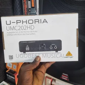 Behringer U-phoria Umc202hd Usb Audio Interface
