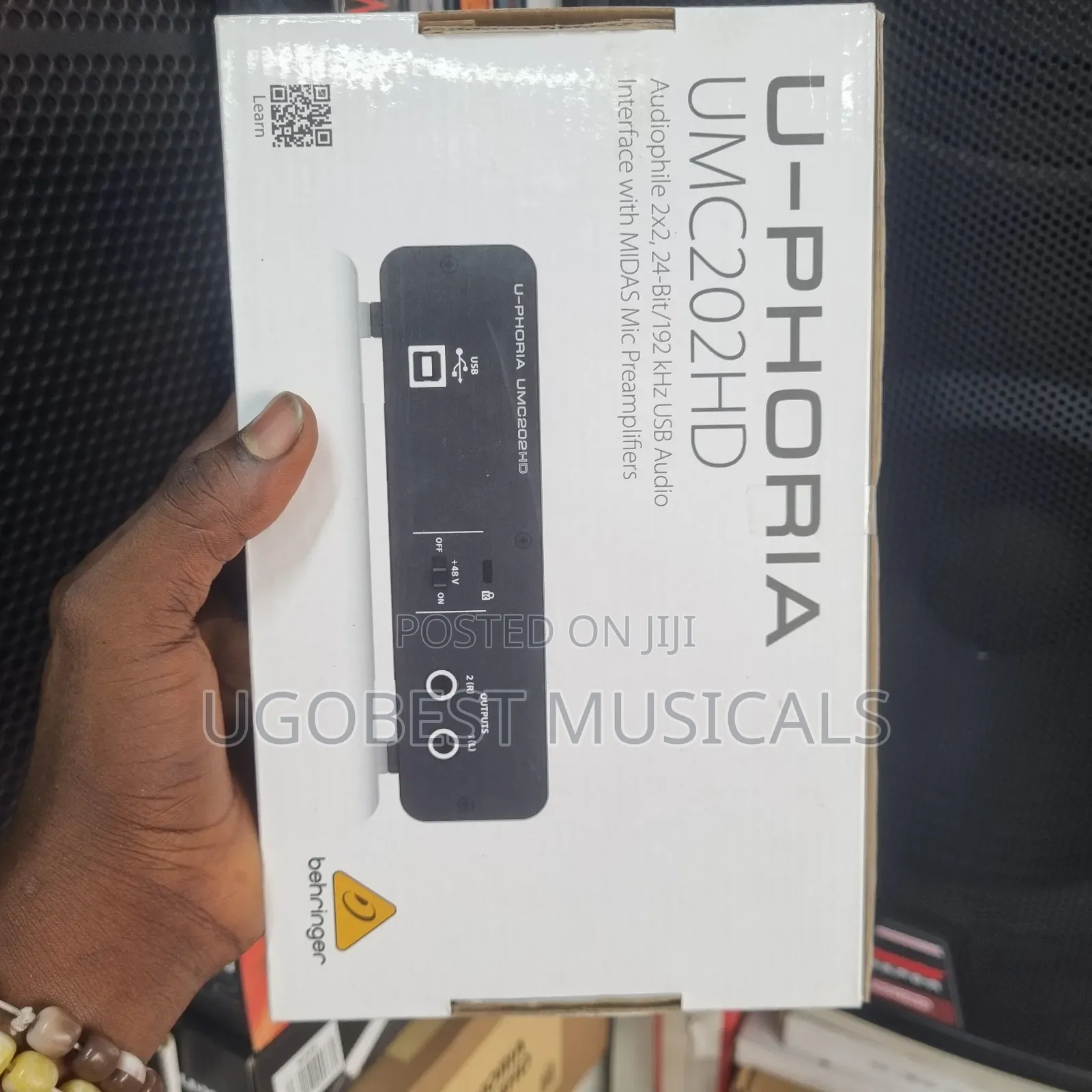 Behringer U-phoria Umc202hd Usb Audio Interface